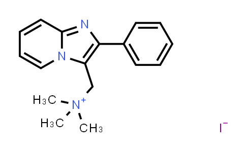 MC862716 | 365213-50-9 | Trimethyl({2-phenylimidazo[1,2-a]pyridin-3-yl}methyl)azanium iodide