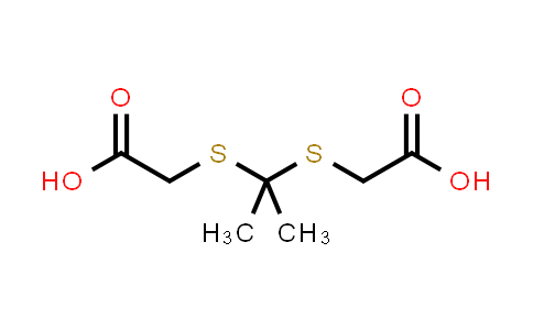 CAS No. 4265-58-1, 2,2'-[PRopane-2,2-diylbis(thio)]diacetic acid