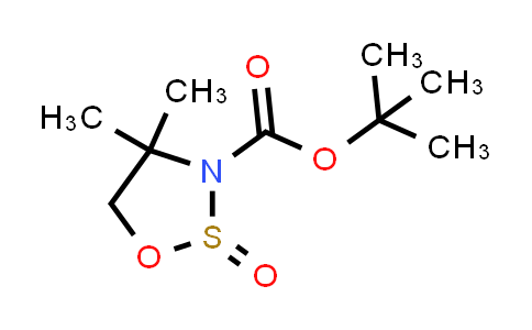 454248-45-4 | tert-Butyl 4,4-dimethyl-1,2,3-oxathiazolidine-3-carboxylate 2-oxide