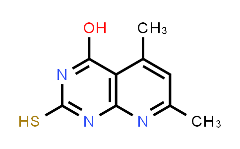49600-56-8 | 5,7-二甲基-2-硫烷基吡啶并[2,3-d]嘧啶-4-醇