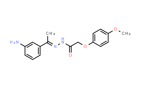 MC862830 | 511515-70-1 | (E)-N'-(1-(3-aminophenyl)ethylidene)-2-(4-methoxyphenoxy)acetohydrazide