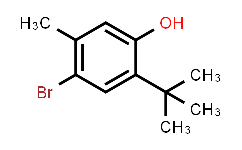 51345-97-2 | 4-溴-2-(叔丁基)-5-甲基苯酚