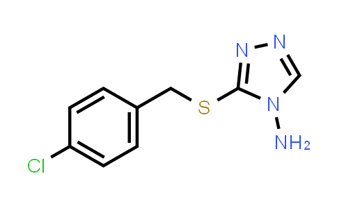 MC862848 | 522626-00-2 | 3-{[(4-氯苯基)甲基]硫烷基}-4h-1,2,4-三唑-4-胺