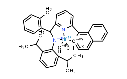 524680-42-0 | Bis-[N-[2,6-(1-甲基乙基)苯基]-α-(2-甲基苯基)-6-(1-萘基-κC2)-2-吡啶甲胺基(2-)-κN1,κN2]二甲基铪