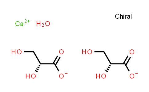 CAS No. 6000-41-5, Calcium (R)-2,3-dihydroxypropanoate dihydrate
