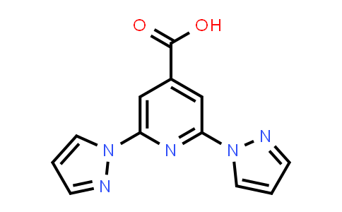 CAS No. 600727-96-6, 2,6-Di(1H-pyrazol-1-yl)isonicotinic acid