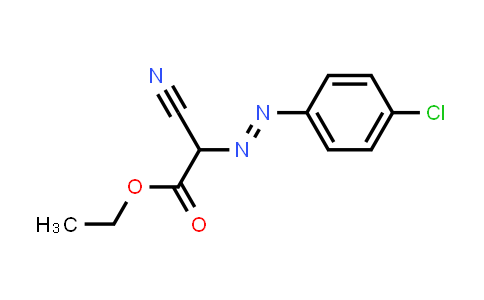 60179-83-1 | Ethyl 2-((4-chlorophenyl)diazenyl)-2-cyanoacetate