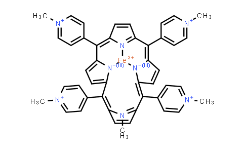 CAS No. 60489-13-6, 5,10,15,20-Tetra (1-methyl-4-pyridyl) porphyrin iron