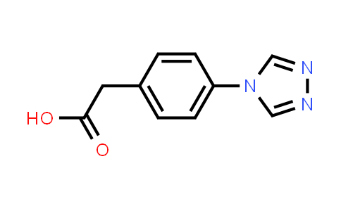 CAS No. 639863-89-1, 2-(4-(4H-1,2,4-Triazol-4-yl)phenyl)aceticacid