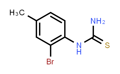 CAS No. 66644-79-9, 1-(2-Bromo-4-methylphenyl)thiourea