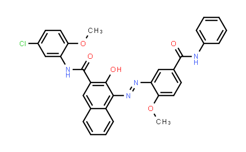 MC862998 | 67990-05-0 | N-(5-chloro-2-methoxyphenyl)-3-hydroxy-4-[[2-methoxy-5-[(phenylamino)carbonyl]phenyl]azo]naphthalene-2-carboxamide