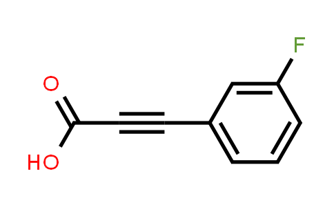 CAS No. 705-83-9, 3-(3-Fluorophenyl)prop-2-ynoic acid