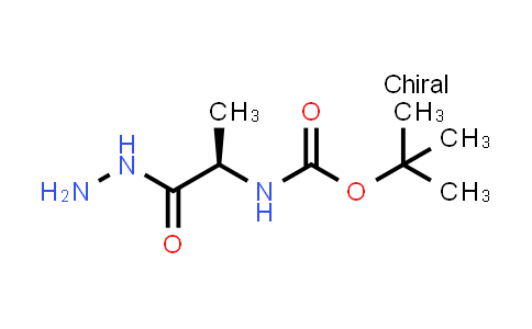 CAS No. 716329-42-9, (R)-叔丁基(1-肼基-1-氧代丙烷-2-基)氨基甲酸酯
