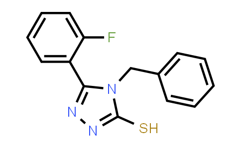 DY863032 | 721415-98-1 | 4-苄基-5-(2-氟苯基)-4H-1,2,4-三唑-3-硫醇