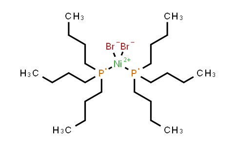 CAS No. 73543-91-6, trans-Bis(tri-n-butylphosphine)nickel(II) bromide