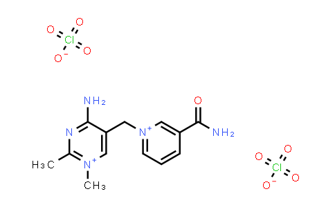 CAS No. 74017-48-4, 4-氨基-5-((3-氨甲酰吡啶-1-鎓-1-基)甲基)-1,2-二甲基嘧啶-1-鎓高氯酸盐