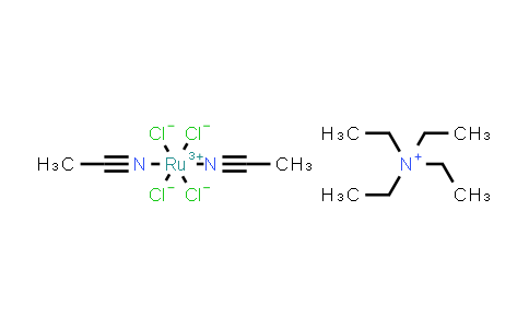 CAS No. 74077-58-0, Tetraethylammonium bis(acetonitrile)tetrachlororuthenate(III)