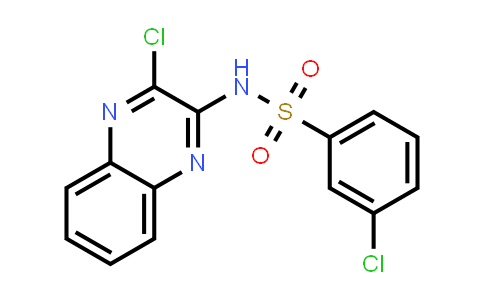 DY863049 | 743444-94-2 | 3-氯-N-(3-氯喹喔啉-2-基)苯磺酰胺