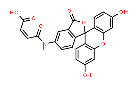 CAS No. 75900-74-2, Fluoresceinamine maleic acid monoamide