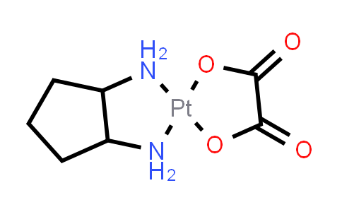 CAS No. 77171-91-6, Platinum, (1,2-cyclopentanediamine-N,N')[ethanedioato(2-)-O,O']-(1S-trans)