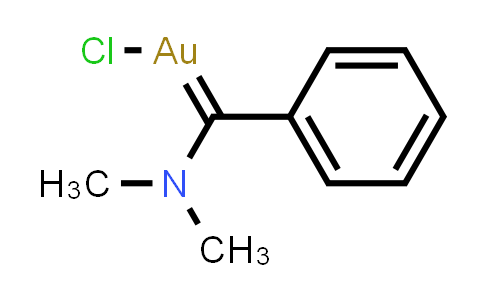 CAS No. 78240-55-8, Gold, chloro[(dimethylamino)phenylmethylene]-