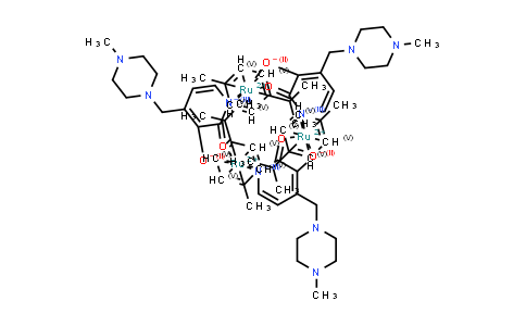 835614-52-3 | Ruthenium tris[μ-[3-(hydroxy-κO)-4-[(4-methyl-1-piperazinyl)methyl]-2(1H)-pyridinonato(2-)-κN1:κO2]]tris[(1,2,3,4,5,6-η)-1-methyl-4-(1-methylethyl)benzene]tri-cyclo