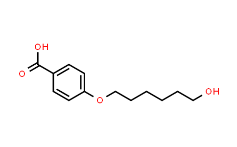 CAS No. 83883-25-4, 4-(6-Hydroxyhexyloxy)benzoic Acid