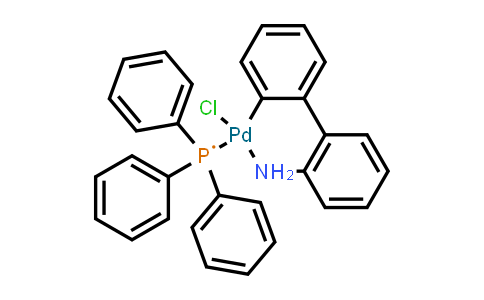 CAS No. 847616-84-6, 氯(三苯基膦)[2-(2'-氨基-1,1'-联苯)]钯(II)