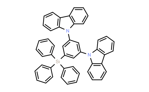 CAS No. 850221-63-5, 9,9'-(5-(三苯基甲硅烷基)-1,3-亚苯基)双(9H-咔唑)