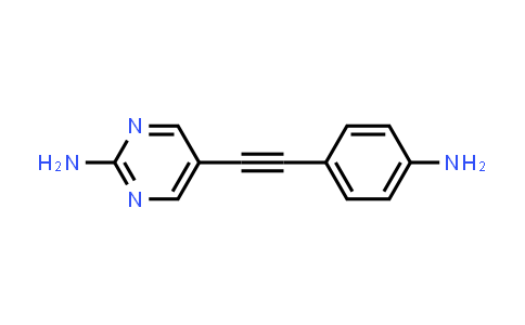 DY863132 | 857265-90-8 | 5-[(4-氨基苯基)乙炔基]嘧啶-2-胺