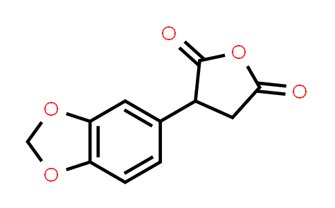 CAS No. 861516-15-6, 3-(苯并[d][1,3]二氧戊环-5-基)二氢呋喃-2,5-二酮