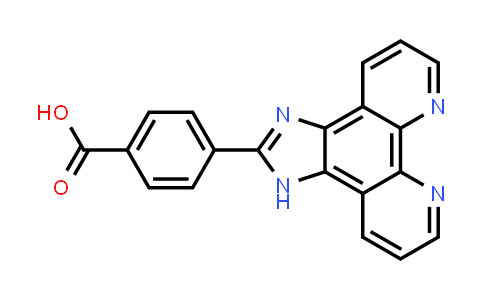 CAS No. 865169-07-9, 4-(1H-Imidazo[4,5-f][1,10]phenanthrolin-2-yl)benzoic acid