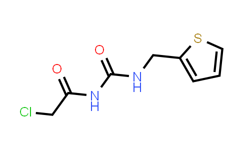 CAS No. 871909-81-8, 3-(2-Chloroacetyl)-1-[(thiophen-2-yl)methyl]urea