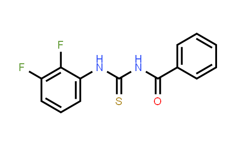 CAS No. 887267-30-3, N-((2,3-difluorophenyl)carbamothioyl)benzamide