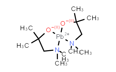 CAS No. 934302-16-6, (T-4)-Bis[1-(dimethylamino-κN)-2-methyl-2-propanolato-κO]lead