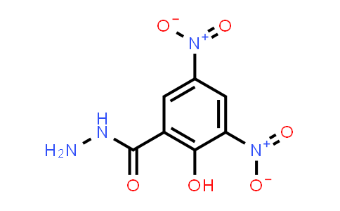 CAS No. 955-07-7, 2-羟基-3,5-二硝基苯甲酰肼